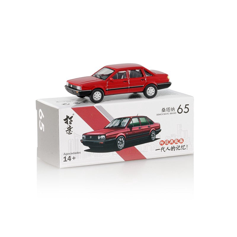 1/64 Santana Alloy Car White / Red / Black