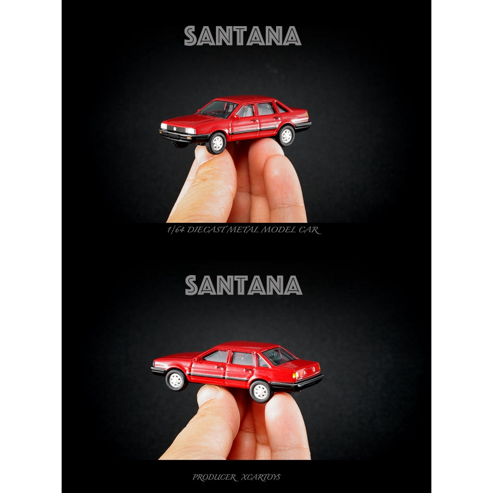 1/64 Santana Alloy Car White / Red / Black