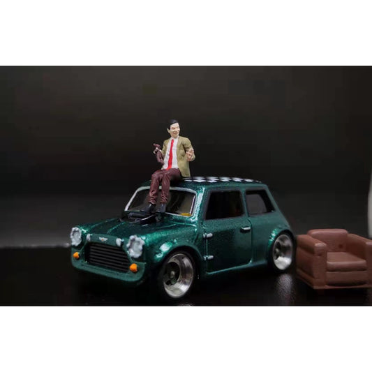 1/64 Diorama Mr Bean Sitting on The Sofa