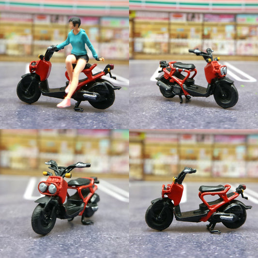 1/64 Honda Monkey Blue / Zoomer Red