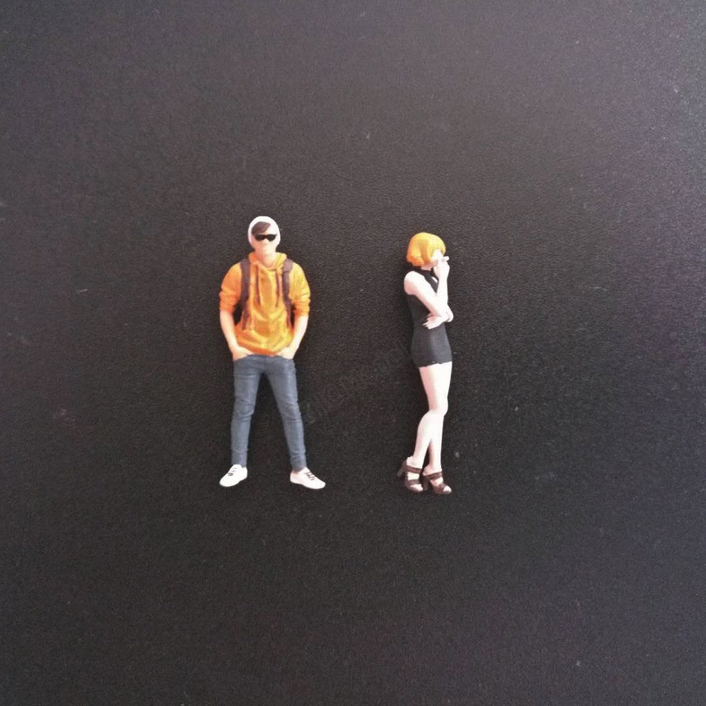 1/64 Sunglasses Backpack Male & Smoking Female